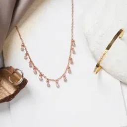 Joker & Witch Passionate Rose Gold Jewellery Set-picture-26