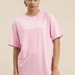 Dillinger Light Pink Cotton T-Shirt-image-26