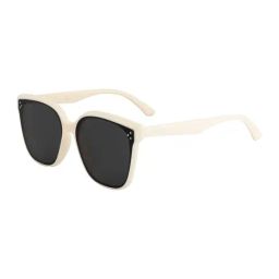 Ted Smith White Acetate Unisex Sunglasses-image-19