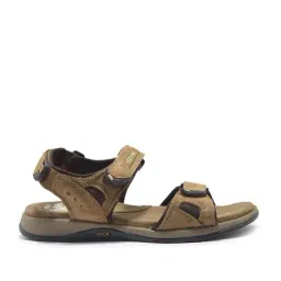 Woodland Men's Camel Floater Sandals-picture-14