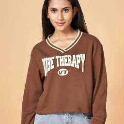 People by Pantaloons Brown Printed Sweatshirt-image-61