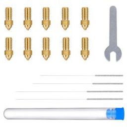 ELEGOO Neptune 4/4 Pro Multi size brass nozzle pack-image-16