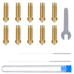 ELEGOO Neptune 4 Plus/4 Max Multi size brass nozzle pack-image-10