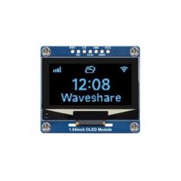 Waveshare 1.54inch OLED Display Module, 128×64 Resolution, SPI / I2C Communication blue-13