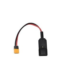 SafeConnect IEC 3 Pin Cable Mount Male Connector to AMAS XT90 Male Connector-45