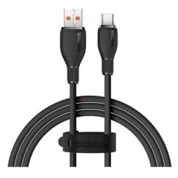 Baseus Pudding Series Fast Charging Cable USB to Type-C 100W 1.2m Cluster Black-56
