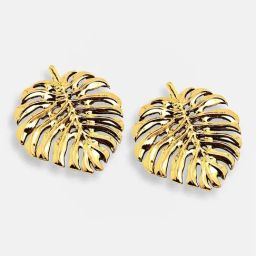 Sohi Gold Plated Party Designer Stud Earrings-16
