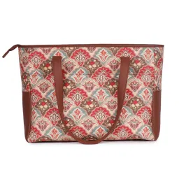 ZOUK Multicolor Printed Mother's Tote Bag image 5