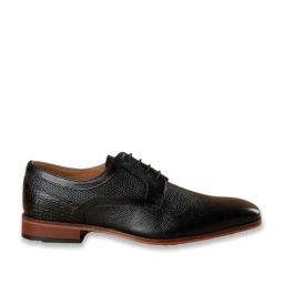 Code by Lifestyle Men Black Oxford Shoes-34