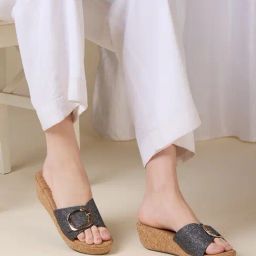 Inc.5 Women's Pewter Casual Wedges-image-22