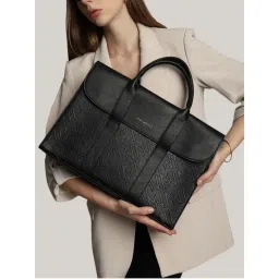 MINI WEST LONDON Black Huston Luxury Laptop Bag-picture-0
