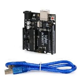 ACEBOTT UNO R3 Compatible with Arduino Development Board ATmega328P ATMEGA16U2 with 1M USB Cable(with Color Retail Box)-5