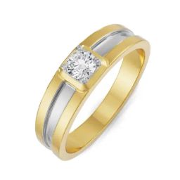 EMORI Yellow Gold York Lab Grown Diamond Ring-image-89