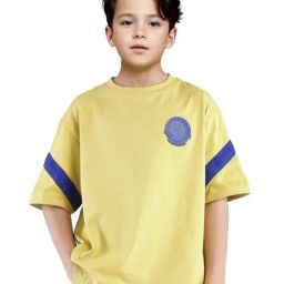 Rare Ones Boys Green Cotton Printed T-Shirt-image-28