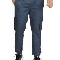 OF-NOTE Men Original Slim Fit Mid-Rise Cargos Trousers-79