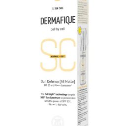 Dermafique Sun Defense All Matte Sunscreen SPF 50 PA+++ - 30 gm-7