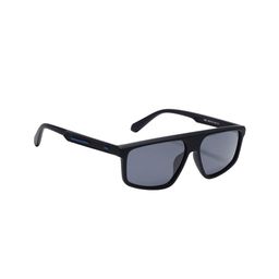 Eyejack Black Lens & Black Rectangle Sunglasses with-47