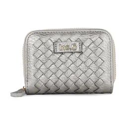 Inc.5 Pewter Woven Medium Wallet image 2