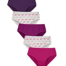 Charm n Cherish Pack Of 5 Printed Basic Briefs GWBRO76-image-25