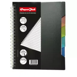 Paperclub Check (Grid) Notebook 300Pages 5 Subject A5-45