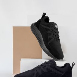 Bxxy Men Suede Running Non-Marking Shoes-picture-4