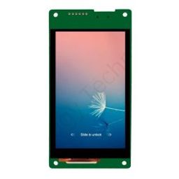 DWIN HMI LCD 4inch T5L DGUSII LCM, Capacitive Touch, IPS Screen, Serial UART Intelligent Control, 480*800, 320nit, DMG80480C040_03WTC-36