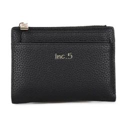 Inc.5 Black Textured Medium Wallet image 2