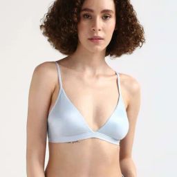 Calvin Klein Blue Plain Everyday Bra-picture-23