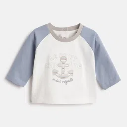 Chicco Boys Graphic Printed Round Neck Cotton T-shirt-image-55