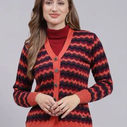 Monte Carlo Multicolor Printed Cardigan-22
