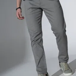 Hubberholme Men Slim Fit Trousers-image-87