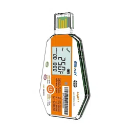 Elitech Log Et1 16000Points Data Capacity Temperature Data Logger-Orange-22