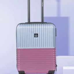 Nasher Miles Istanbul Hard-Sided ABS and PC Cabin Silver and Rose Gold 20 inch |55cm Trolley Bag-image-23