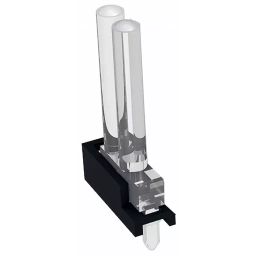 MENTOR PCB Mounted 2-Way LED Light Pipe Bi-Level-Row Clear Dome Lens, 1296.7012 (Pack of 5 Pcs)-image-84