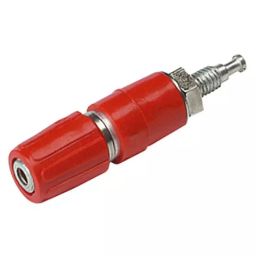 HIRSCHMANN TEST AND MEASUREMENT Banana Socket Red Female 2 mm Connector Solder Termination 6A 30 V AC 60V DC, 930268101 (Pack of 100)-image-21