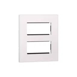 Legrand Cover Plate with Support Frame Myrius Classic White 2*4 Module, 6795 09 (Pack of 5)-29