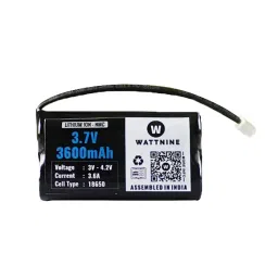 WATTNINE QC1299 3600 mAh 3 - 4.2 V Lithium Battery Black-33