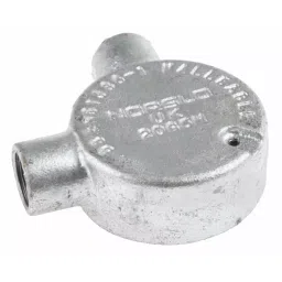 RS PRO Angle Box Conduit Fitting 20 mm Nominal Size Steel, 228867 (Pack of 5 Piece)-picture-8