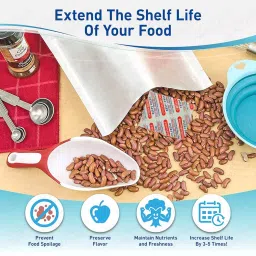 Elysian Oxygen Absorbers 20CC for Preserving Food Freshness and Extending Shelf Life in Bulk Storage WI-20CC/ABSRBR-250PC (Set of 250) image 2