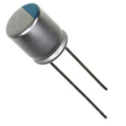 APSF160ELL271MH08S-Chemi-Con-16V 270uF Polymer ±20% 10mΩ@100kHz 5A@100kHz Plugin,D8xL8mm Polymer Aluminum Capacitors ROHS-image-1