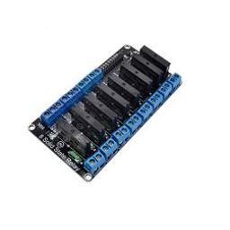 8 Channel 3-24V Relay Module Solid State High Level SSR DC Control DC with Resistive Fuse-32