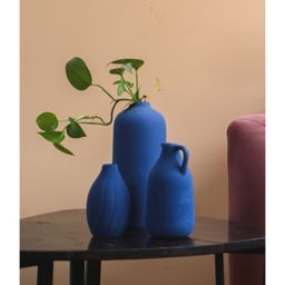 Purezento 3 Inch Tiara Vase(Set of 3)- Blue-image-37