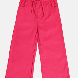 MINI KLUB Cotton Solid Pant - Pink-image-97