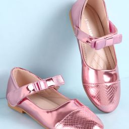 Pine Kids Ballerina with Velcro Closure - Pink-image-38