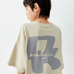 LULU & SKY Girls Drop-Shoulder Sleeves Pure Cotton Pockets T-shirt-image-23