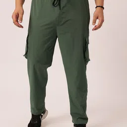 UNSTD Men Mid-Rise Slim Fit Cotton Cargos-image-90