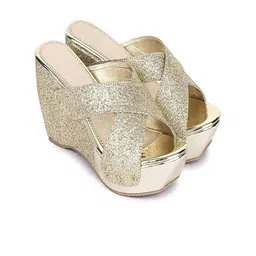 MONAQI Embellished Wedge Heel Sandals-picture-30