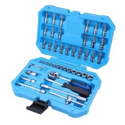 Taparia SA46 Steel Socket Set (Blue, 46-Pieces)-18