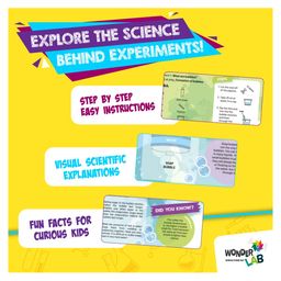 WonderLab 10 Bubble Activities DIY Science Kit - Multicolour image 3