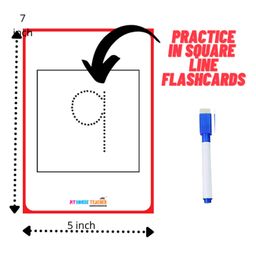 My House Teacher Number Tracing 0-9 Tracing Reusable Flashcards Write and Wipe - Spiral Bound image 3